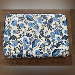 kate spade Blue Floral computer case